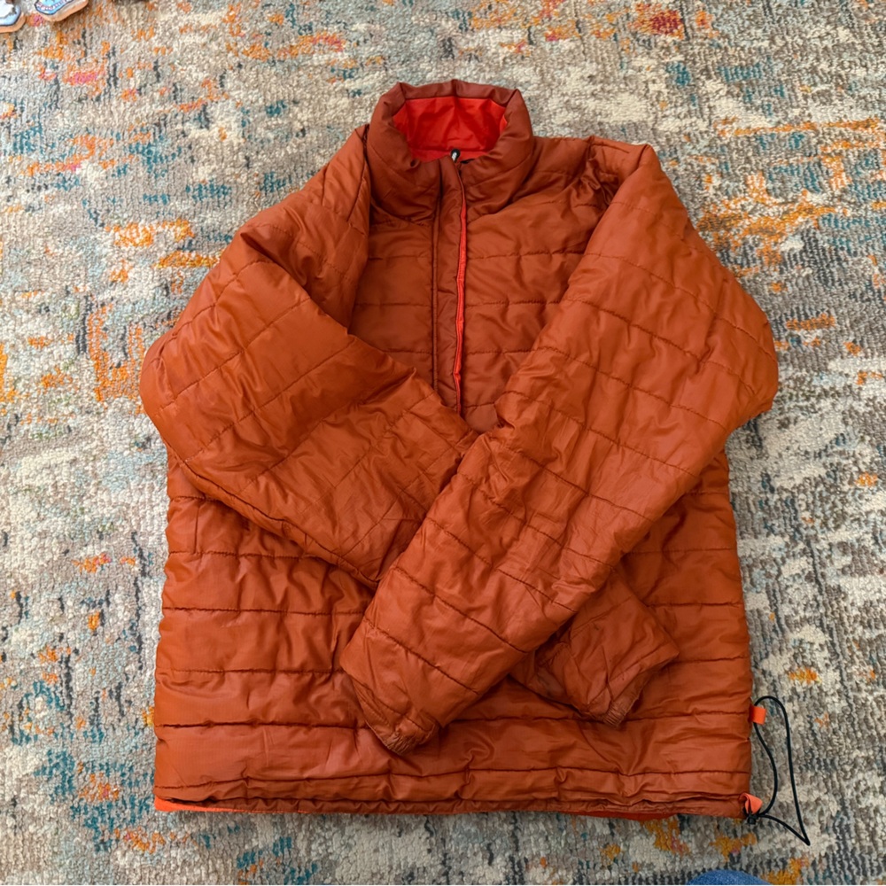 Patagonia Orange Puffer Jacket